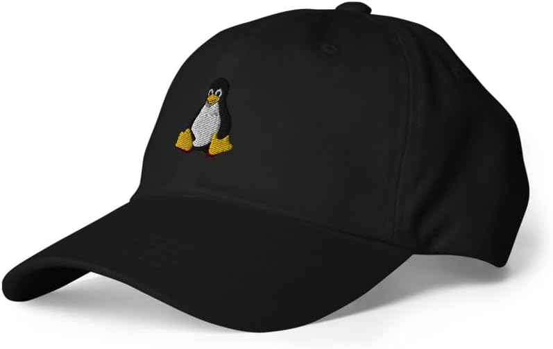 Linux Tux Penguin Dad hat Penguin Merch, Penguin Gift, Linux Hat