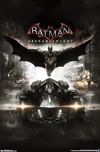 Trends International DC Comics VIdeo Game - Arkham Knight - Key Art Wall Poster, 22.375