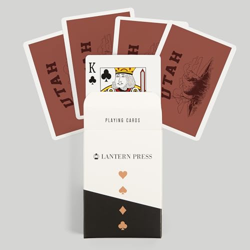 Lantern Press Utah Baraja de 52 Cartas Tamaño Póker miniatura 6