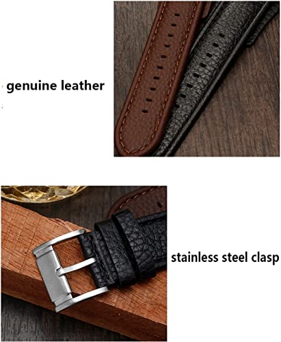 Bracelet Fossil CH2592 en cuir véritable style rivet vintage par SCRUBY