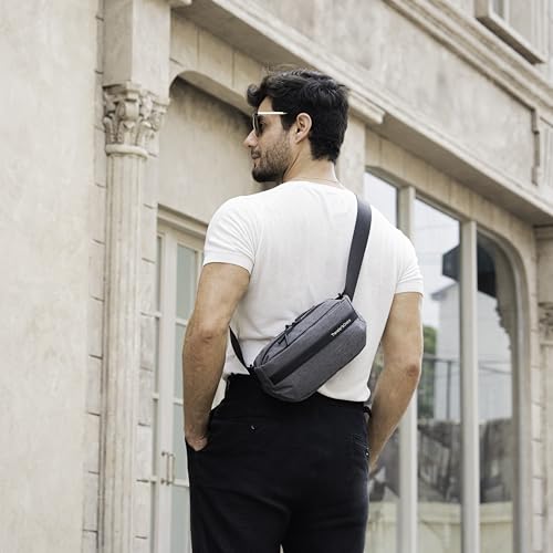 Image of Traveler's Choice Belfast 10 inch Sling Bag Fanny Pack, Hiking, Stylish, Comfortable, Modern