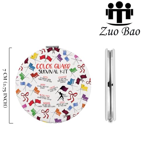 Espejo de Maquillaje Redondo Color Guard Zuo Bao miniatura 2