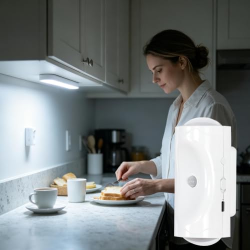 Luz Nocturna para Pared Sin Cables con Sensor Magnético contra Zonas Oscuras 3
