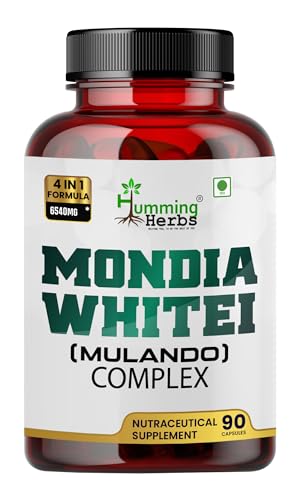 Mondia Whitei (Mulando) 4in1-90 Caps with Fadogia Agrestis, Maca Root & Passion flower
