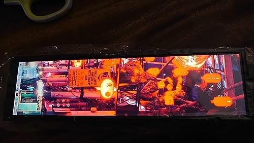 Image of IPS Screen for Aida64 7.9 Inch Raspberry Pi PC CPU Sub Monitor GPU Rack Vehicle Mounted Fan Speed Analog Display with Drive Board 1280x400