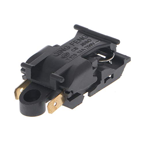 Interruptor termostato para hervidor eléctrico negro miniatura 1
