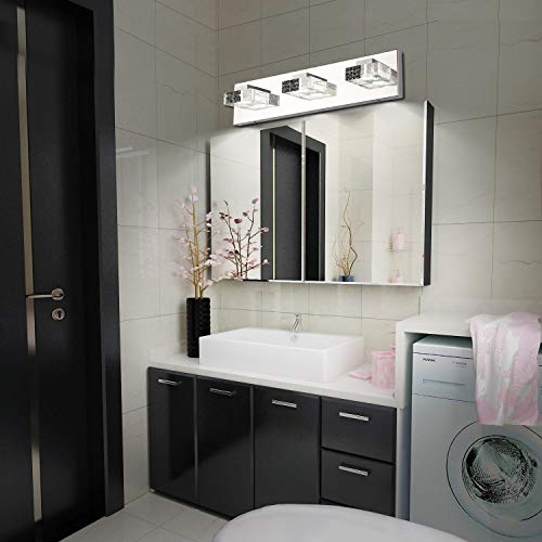 Solfart 3 Lights Led Dimmable Bathroom Light Mirror Bath Vanity Lighting Fixtures (White Light-4500K) Vanity Lights #TOP7