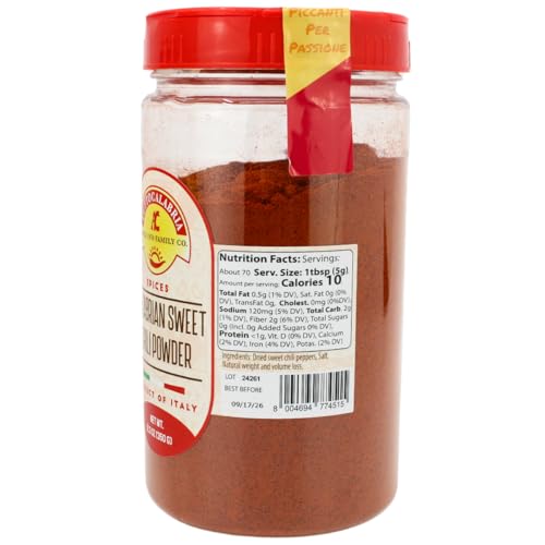Calabrian "SWEET/MILD" Chili Powder 350 g (12.3 oz) Medium Pack Size