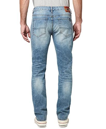 Image of Buffalo David Bitton Men's Six Slim Fit Jean in Spirit