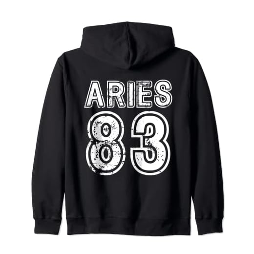 Aries Cumpleaños 1983 Sudadera con Capucha