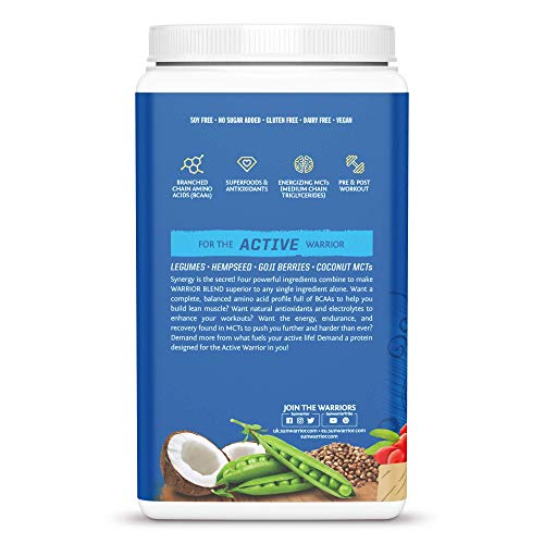 Sunwarrior Warrior Blend Protein Powder, Mocha - Image 2