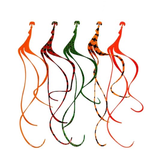 Accesorios para hacer señuelos de pesca DIY 25 piezas colores variados miniatura 1