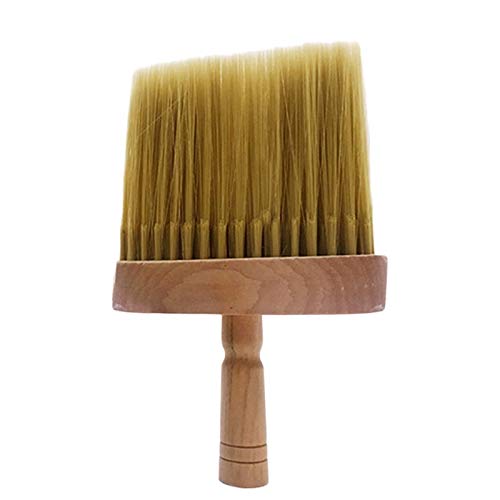 PENGY Cepillo para de Cabello Cepillo de Corte de SalóN Herramientas de Peinado Cuello Plumero de Barbero Cepillo para Barrer el Cabello