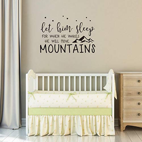 Vinilo decorativo adhesivo con frase para pared 57x39 cm miniatura 2