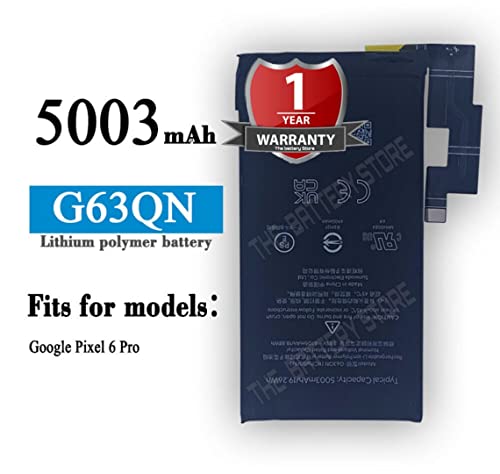Image of Original G63QN Battery for Google Pixel 6 PRO Battery with 1 Year Warranty *** (Original Battery 065)