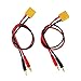 Produktbild OliYin 2 stücke XT90 zu 4,0mm Bananenstecker mit 30 cm 11,8 Zoll 14 AWG Silikon Kabel Ladegerät Draht Lipo Batterie Verbinden Kabel für FPV RC Netzteil (Packung von 2)