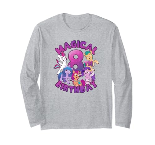 Cadeau anniversaire 8 ans t-shirt My Little Pony manches longues