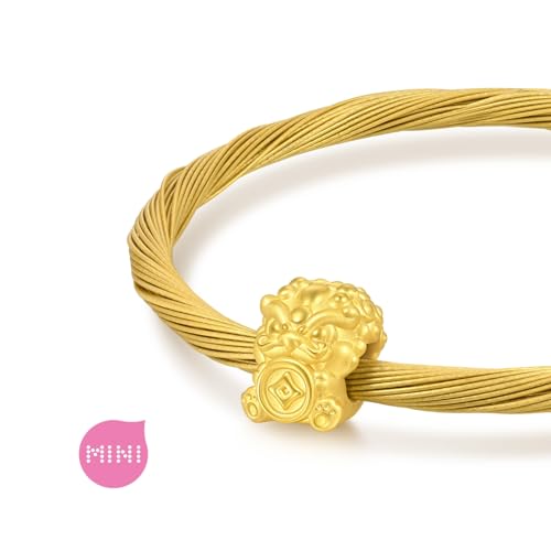 Image of CHOW SANG SANG Charme 999 24K Gold Auspicious Pixiu Charm Bracelet for Women 17cm 95504C
