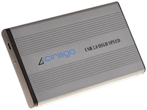 Stockage portable USB 2.0 60 Go externe et compact Cirago CST1060 compatible PC Mac