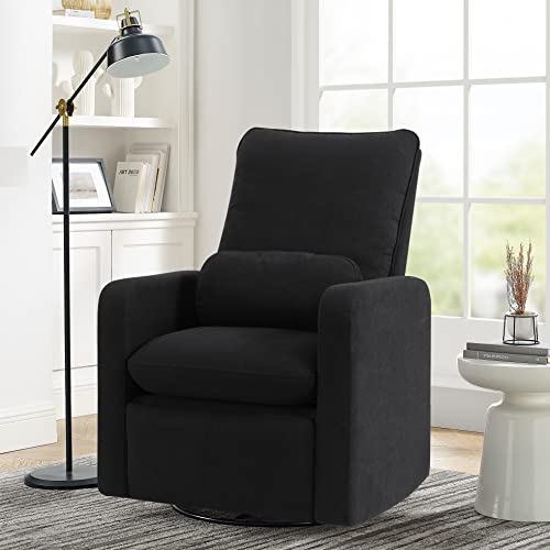 Sillón reclinable moderno negro miniatura 2