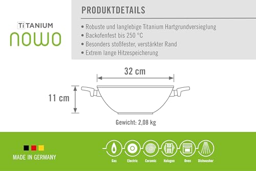 Woll 1132NL Wok 12.5 pulgadas miniatura 6
