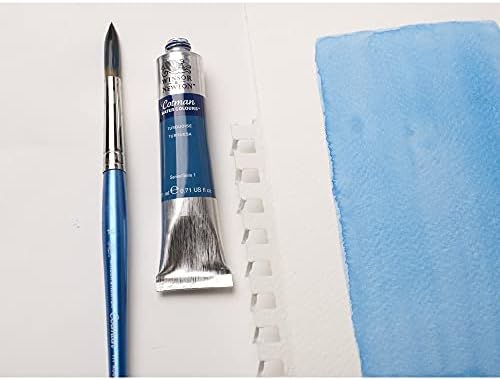 Winsor and Newton Watercolour Paper Pad, 30.5 x 40.6 cm, 12 Sheets, 300 g/m, Spiral Bound, Cold Pressed, Acid , Mixture of 25 Percent Cotton and Cellulose Fibres, Natural White