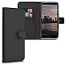 Produktbild kwmobile Hülle kompatibel mit Sony Xperia XZ2 Compact - Kunstleder Wallet Case mit Kartenfächern Stand in Schwarz