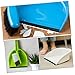 PACKOVE 4pcs Dustpan Edge Strips Black Lip Edge Protectors Dustpan Lip Accessories Guard for Easy to Use Cleaning Tool