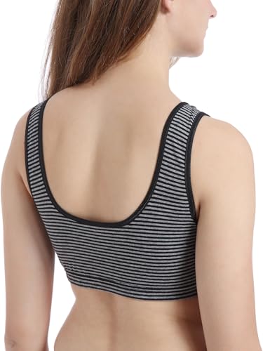 Image of CAKYE 4 Pack Nursing Bras for Breastfeeding Maternity Cotton Sleep Bralette