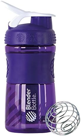 BlenderBottle Mikser sportowy Tritan Shaker/Protein Shaker/butelka na wodę/shaker dietetyczny (28oz / 820 ml) - czarny/zielony