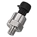 AUTEX 200 Psi Pressure Transducer Sender Sensor with Connector Harness 1/8”-27 NPT Thread Stainless Steel Fuel Pressure Sensors Compatible with Oil Fuel Air Water Diesel Gas