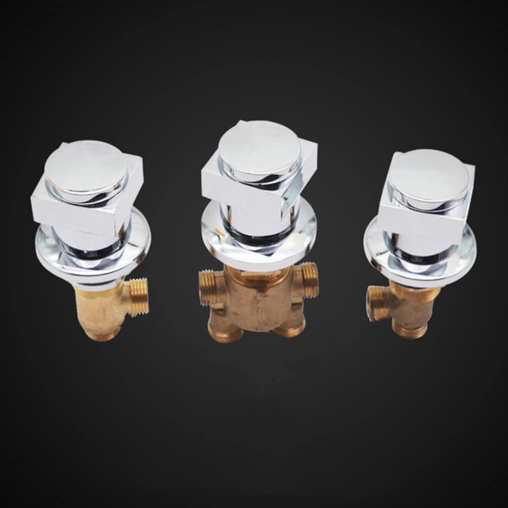 Afuder Af-116-2Gn-3T Split Or Way Diverter Waterfall Bathtub Tap Brass Cold Hot Water Mixer For Hand Shower Bath Deck Mounted