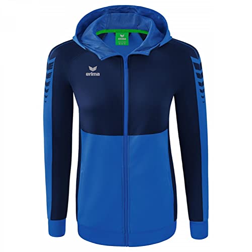 Erima Damen Six Wings Trainingsjacke mit Kapuze – Ansicht 1