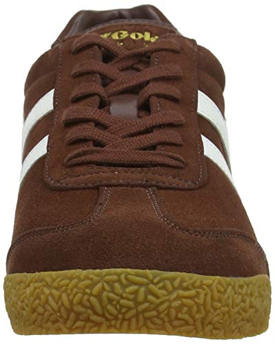 Image of Gola Equipe Suede - Sneakers for Men - Contrasting Wingflash - Heel Return - Durable Cupsole - Low Silhouette