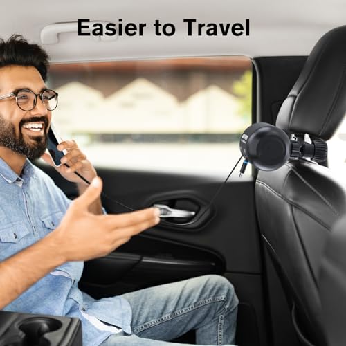 Chargeur voiture rétractable pour siège arrière compatible iPhone 17 iPad - 5