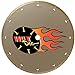 MK Diamond 158436, MK-225 Hot Dog, Wet Cutting Continuous Rim Diamond Saw Blade with Arbor for Porcelain and Vitreous Tile, 10" L