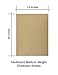 Chipboard - Cardboard Medium Weight Chipboard Sheets - 25 Per Pack. (12