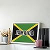 Jamaica Jamaican Flag Diamond Painting Kits for Adults DIY 5D Round Full Drill Art Diamonds Dots Decor 8"x12" #3