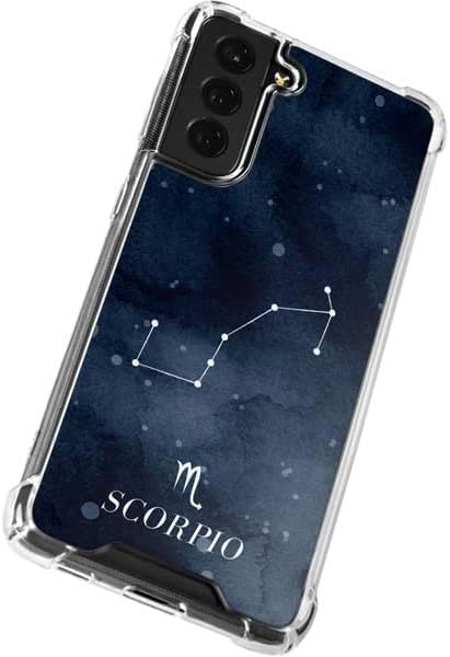 Skinit Clear Phone Case Compatible with Galaxy S22 Plus - Scorpio Constellation Design