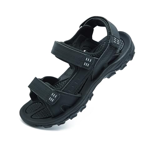 Men's Sandals Open Toe Water Sandals,Athletic and Outdoor Hiking Sandal Waterproof Lightweight with Adjustable Strap