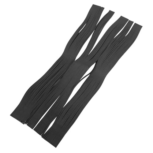 HOMSFOU 50pcs Screen Spline Tool for Window and Door Mesh Repair Easy to Install Sealing Strip for Noise and Dust Blockage Spline for Home Insulation Needs