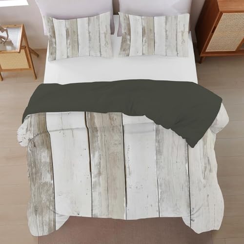 Housse de couette microfibre motif architecture rétro lit 1 personne - 5