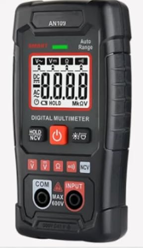 AN109 Electrician Multimeter Fully Automatic Anti Burn High Precision Universal Meter