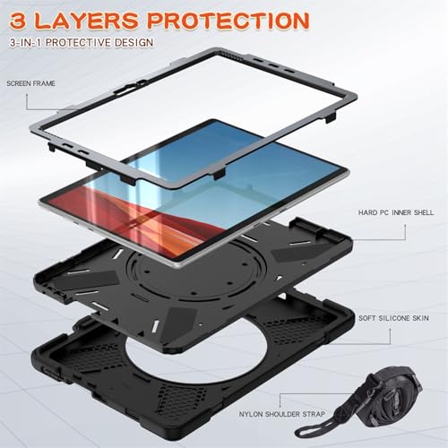 Protection Surface Pro X 13 Pouces Menthe pour Usage Extérieur - 4