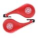 Taekwondo Durable Kick Pad Target Tae Kwon Do Karate Kickboxing Training-Red 2 Pack