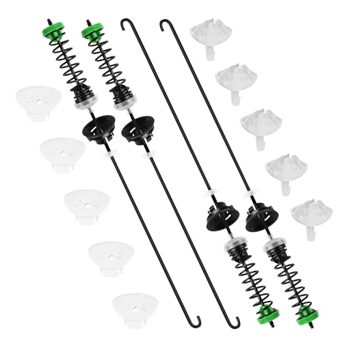 W11130362 WTW5000DW2 WTW5000DW3 Washer Suspension Rod Kit for Maytag Whirlpool Washer MVWX655DW1 WTW5000DW1 MVW565FW2 MVW565FW1 MVWC565FW0 W10780040 W10594080 W10735786 W10748956 11022352510
