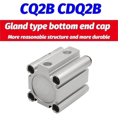 Vérin compact CDQ2A25 pneumatique double effet 25-45DMZ pour automatisme
