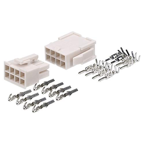 Molex Mini-Fit Jr. Connector Set 8-Pin for PC Components Kali-2408 I Industrial Quality from German Dealer