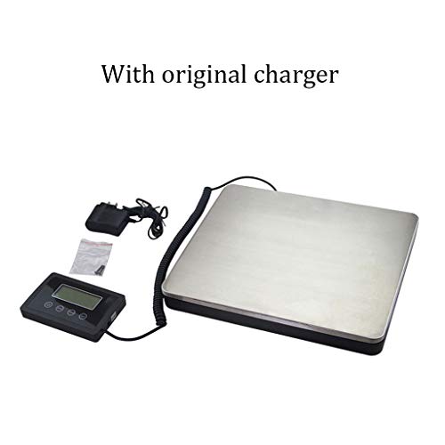 Báscula digital de envío 180Kg con plataforma de acero inoxidable miniatura 7