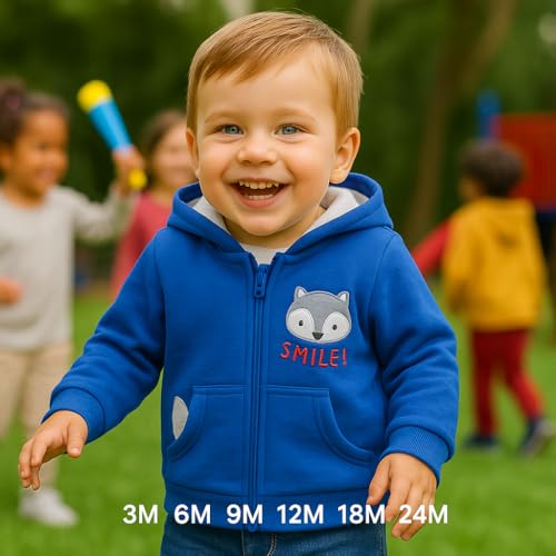Veste d'hiver pour enfant 3-24 mois avec capuche et poches | Leedya ELLEPI - 2